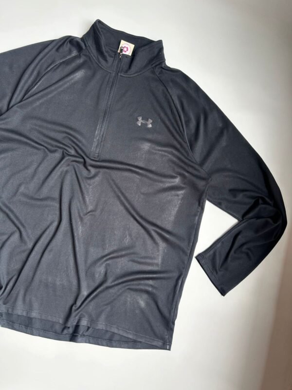 Remera Under Armour Negra 1/4 Zip