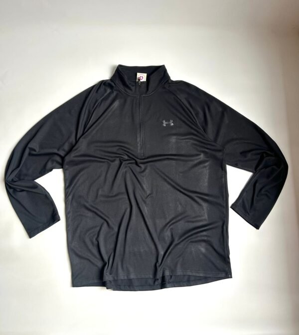 Remera Under Armour Negra 1/4 Zip