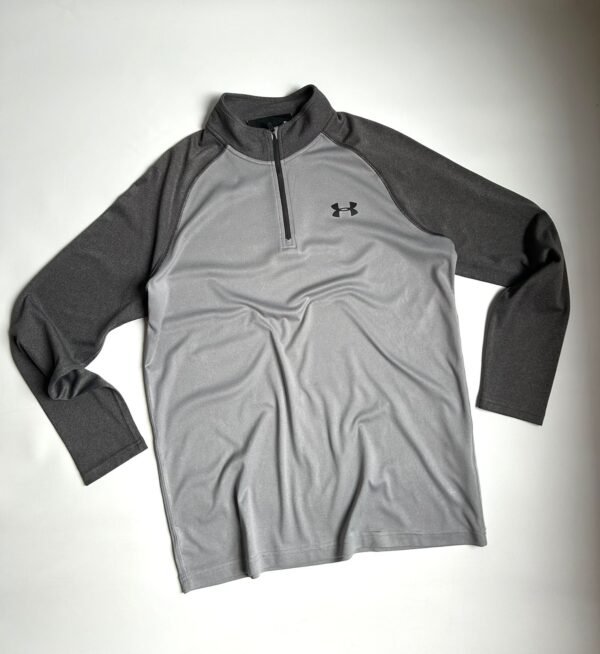 Remera Under Armour Gris 1/4 Zip
