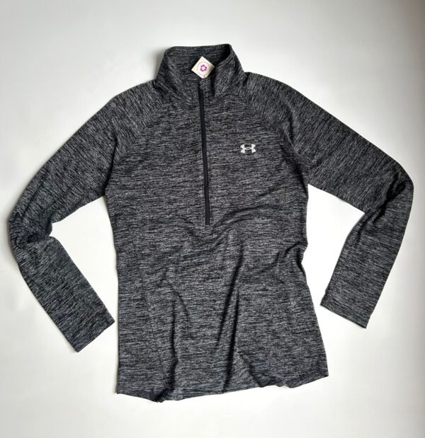 Remera Under Armour Gris Oscuro1/4 Zip