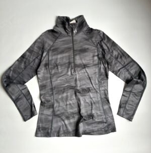 Remera Under Armour Térmica Gris 1/4 Zip