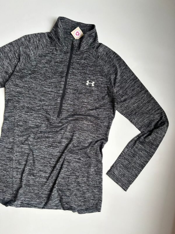 Remera Under Armour Gris Oscuro1/4 Zip