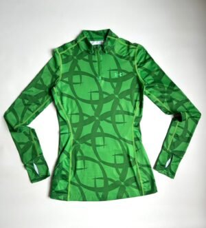 Remera Under Armour Verde Térmica Coldgear Fitted