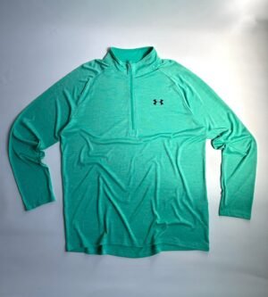 Remera Under Armour Verde1/4 Zip