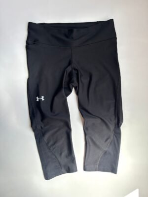 Calza Under Armour 3/4 HeatGear Compression Negra