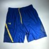 Short Under Armour HeatGear Azul y Amarillo