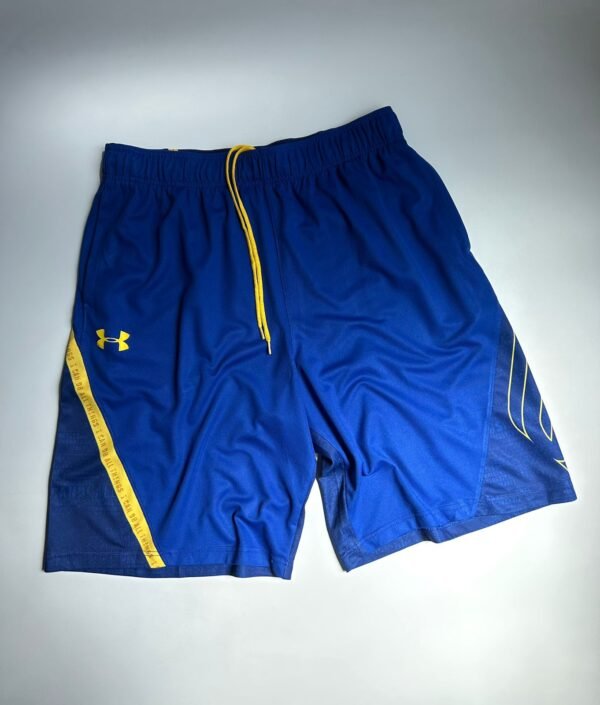 Short Under Armour HeatGear Azul y Amarillo