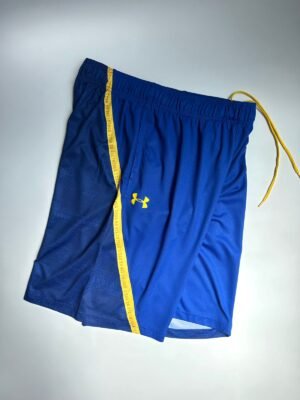 Short Under Armour HeatGear Azul y Amarillo