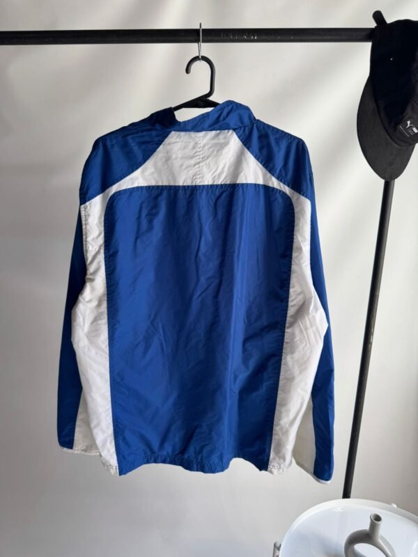 ROMPEVIENTO ESTILO AMERICANO AZUL Y BLANCO