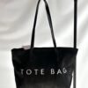 Tote bag gamuza NEGRA