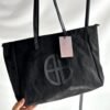 Tote bag gamuza NEGRA