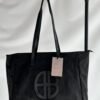 Tote bag gamuza NEGRA