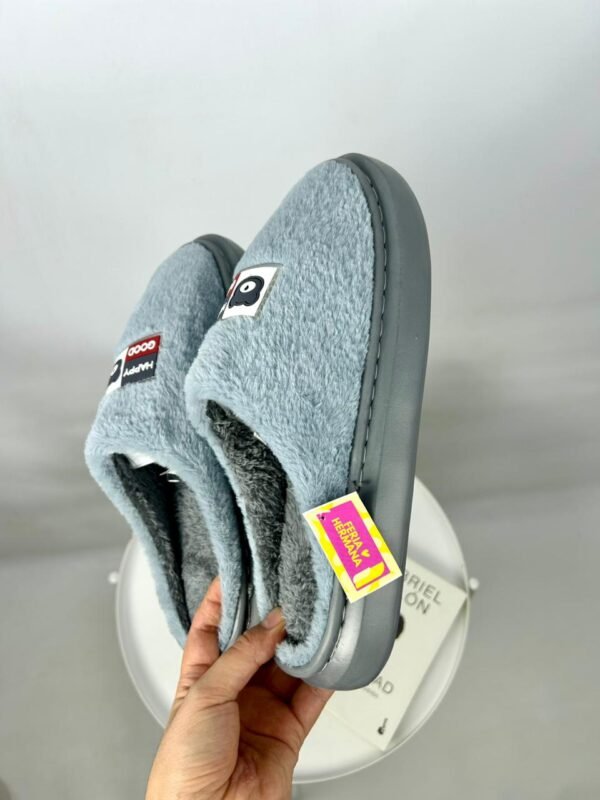Pantuflas Grises