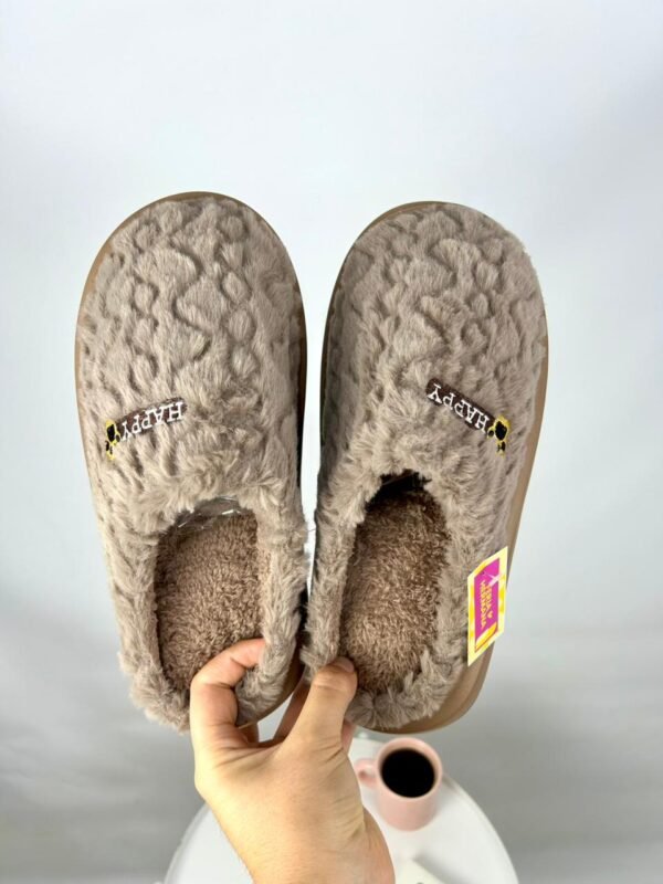 Pantuflas Happy Beige