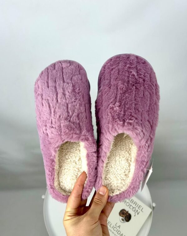 Pantuflas Lila