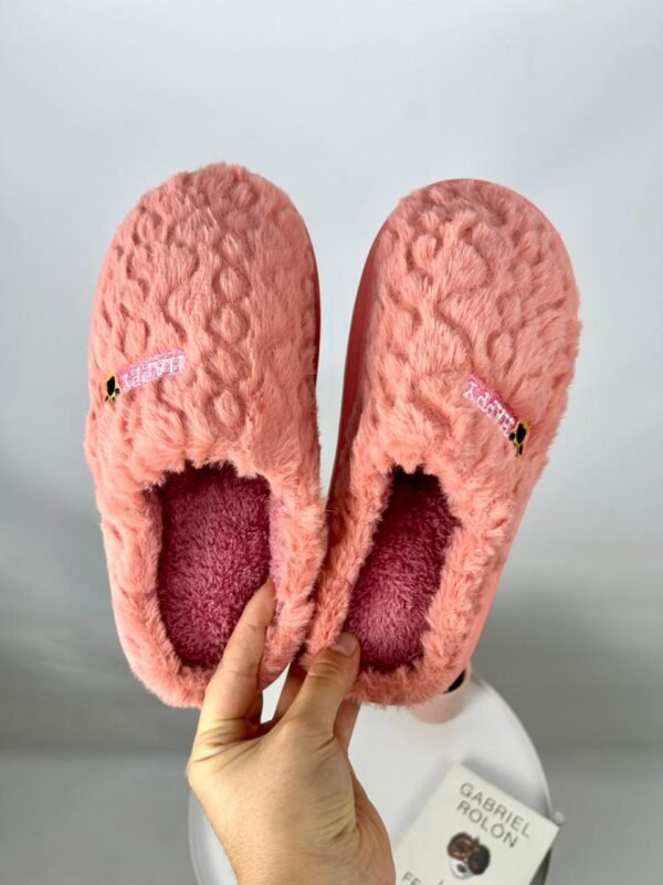 Pantuflas Happy Rosa