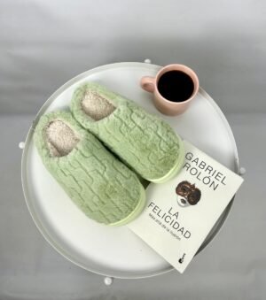 Pantuflas Verde