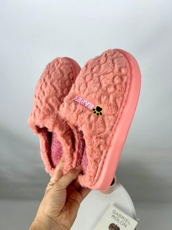 Pantuflas Happy Rosa