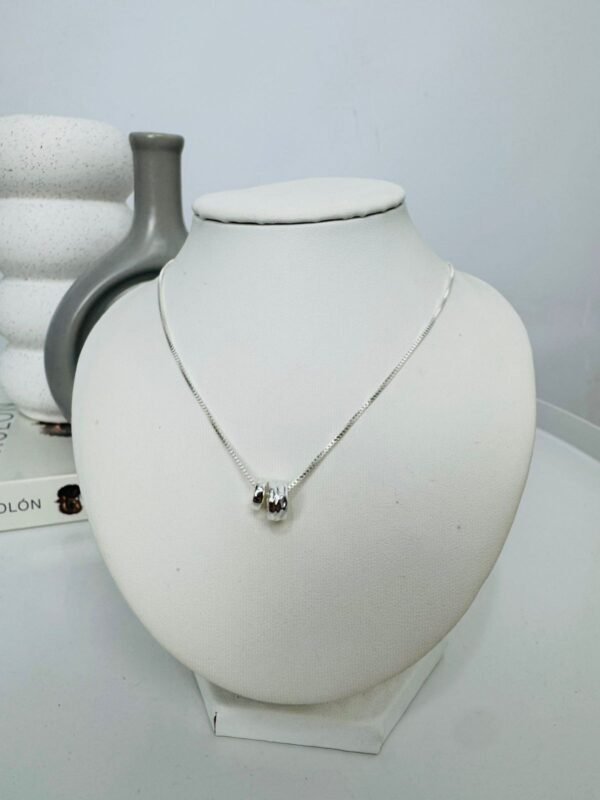 Cadenita Acero Blanco