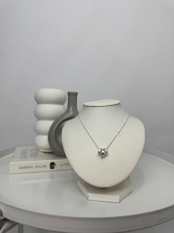Cadenita Acero Blanco