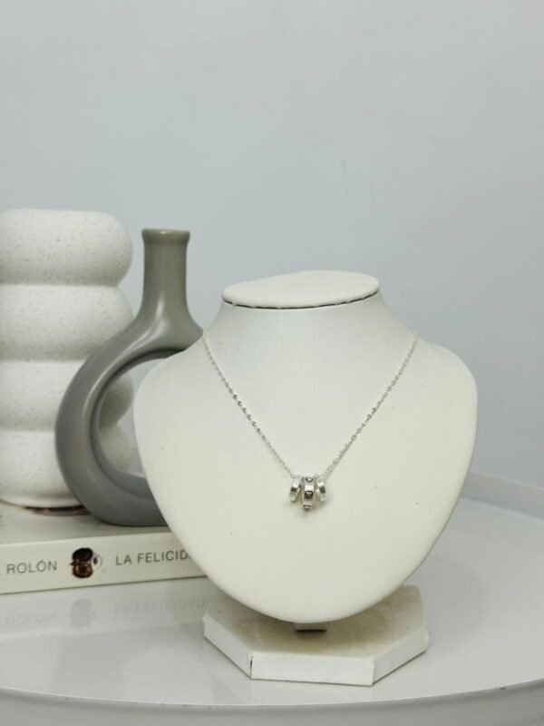 Cadenita Acero Blanco