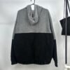 Campera de Polar Gris y Negra 200