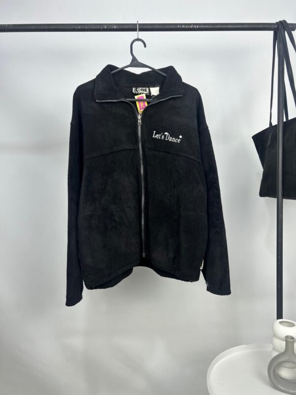 Campera de Polar Negra 203